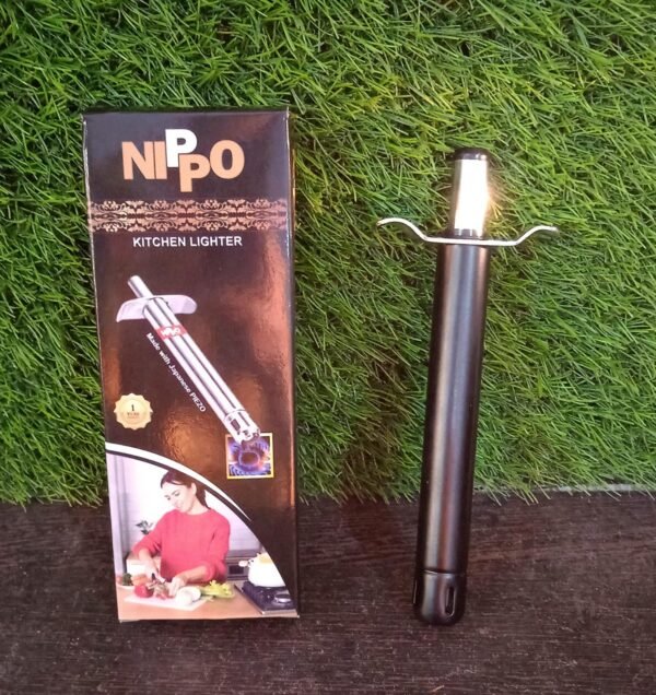 Stainless Steel Gas Lighter – Unbreakable & Rustproof | CookAura