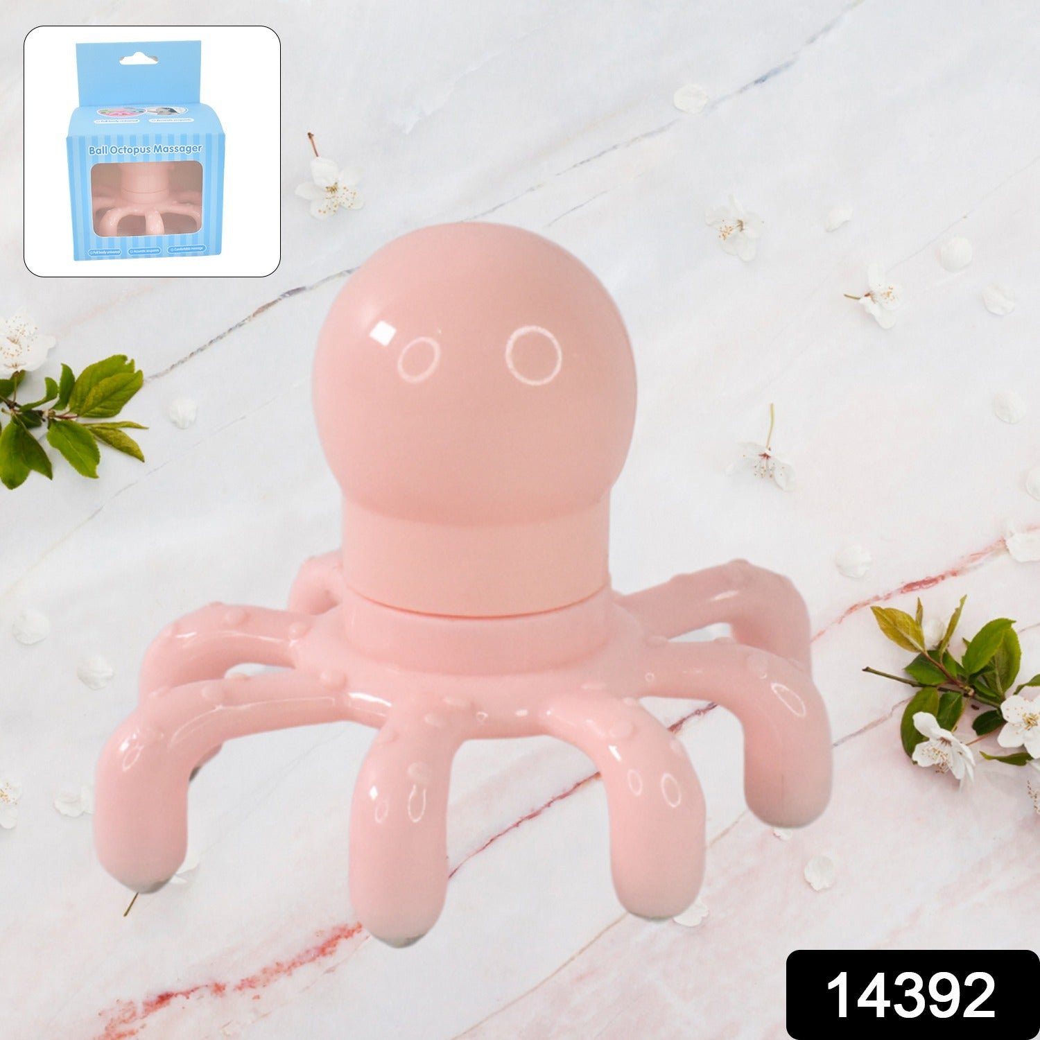 Octopus Head Massager – Ergonomic Stress Relief Tool