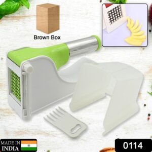 2d328f97-811b-4870-bdf7-0326c40e46e5 French Fry Chipser – Virgin Plastic Potato Slicer | ChefAura