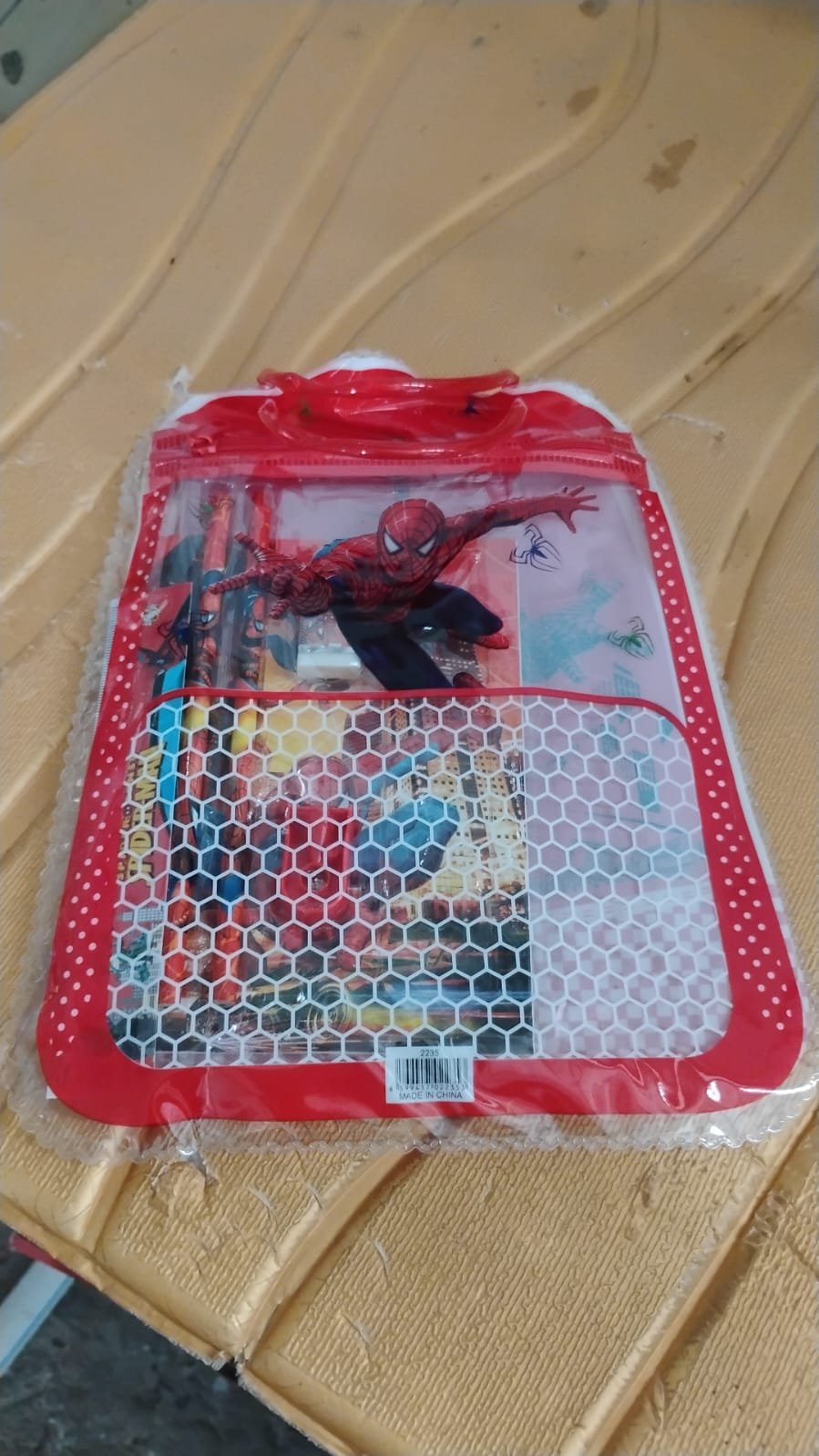 Kids Stationery Kit – 6-Piece Cartoon Set for School | TinyTrendy