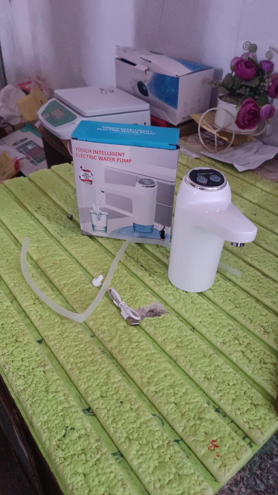 Portable Water Dispenser – Quiet USB Electric Pump for Home | FERVENT
