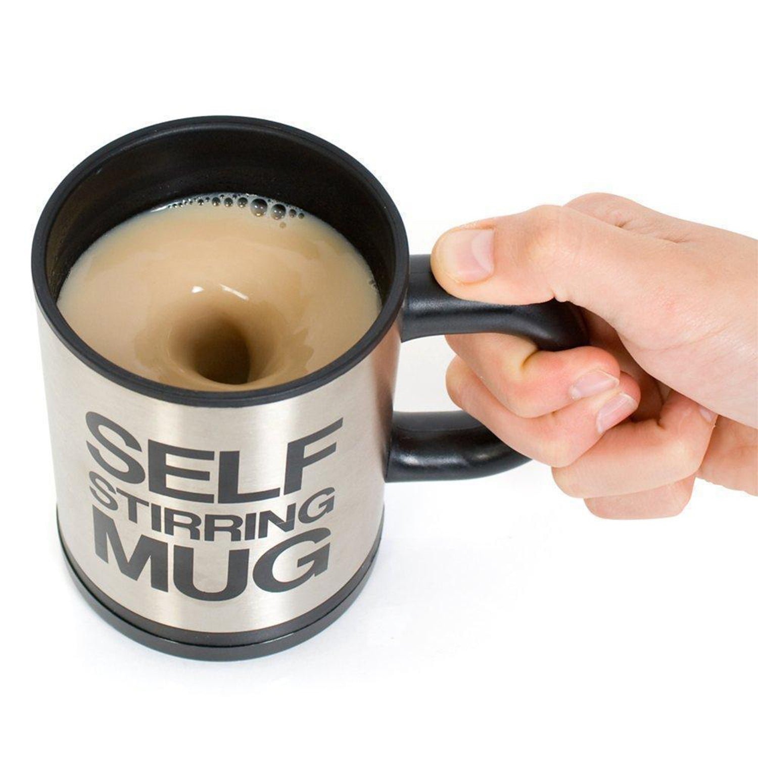 Self Stirring Mug – Automatic Coffee Mixer | Indo Glow