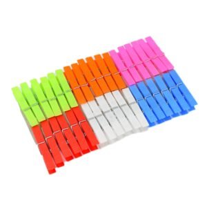 Plastic Clothes Clips – 144Pc Heavy-Duty Laundry Pegs | BathNova