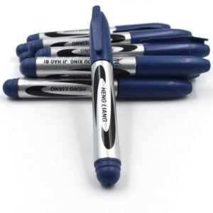 Blue Permanent Markers – 10 Pc Set for Whiteboards | InkGlow