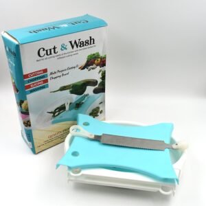 Vegetable Cutter and Washer – Adjustable 2-in-1 Kitchen Tool | Quickslice