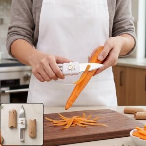 Multifunctional Peeler – 2-in-1 Knife & Sawtooth for Kitchen | ChefAura