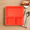 3-Compartment Serving Tray – Mess-Free Meal Organization