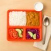 3-Compartment Serving Tray – Mess-Free Meal Organization