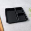 3-Compartment Meal Serving Tray – Durable & Easy-Clean Plate