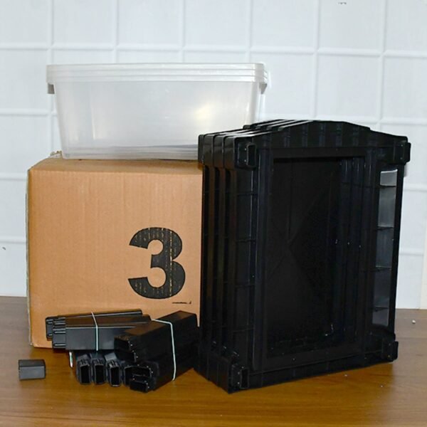 Transparent 3-Layer Drawer Organizer – Smooth Pull-Out Storage