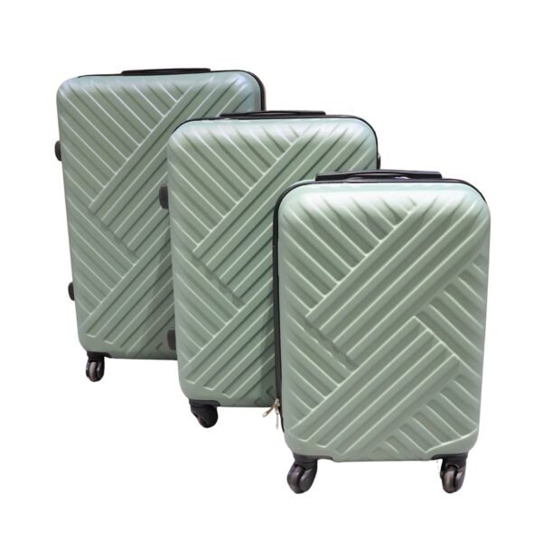 3-in-1 Luggage Set – Expandable ABS Travel Suitcases | Trekola