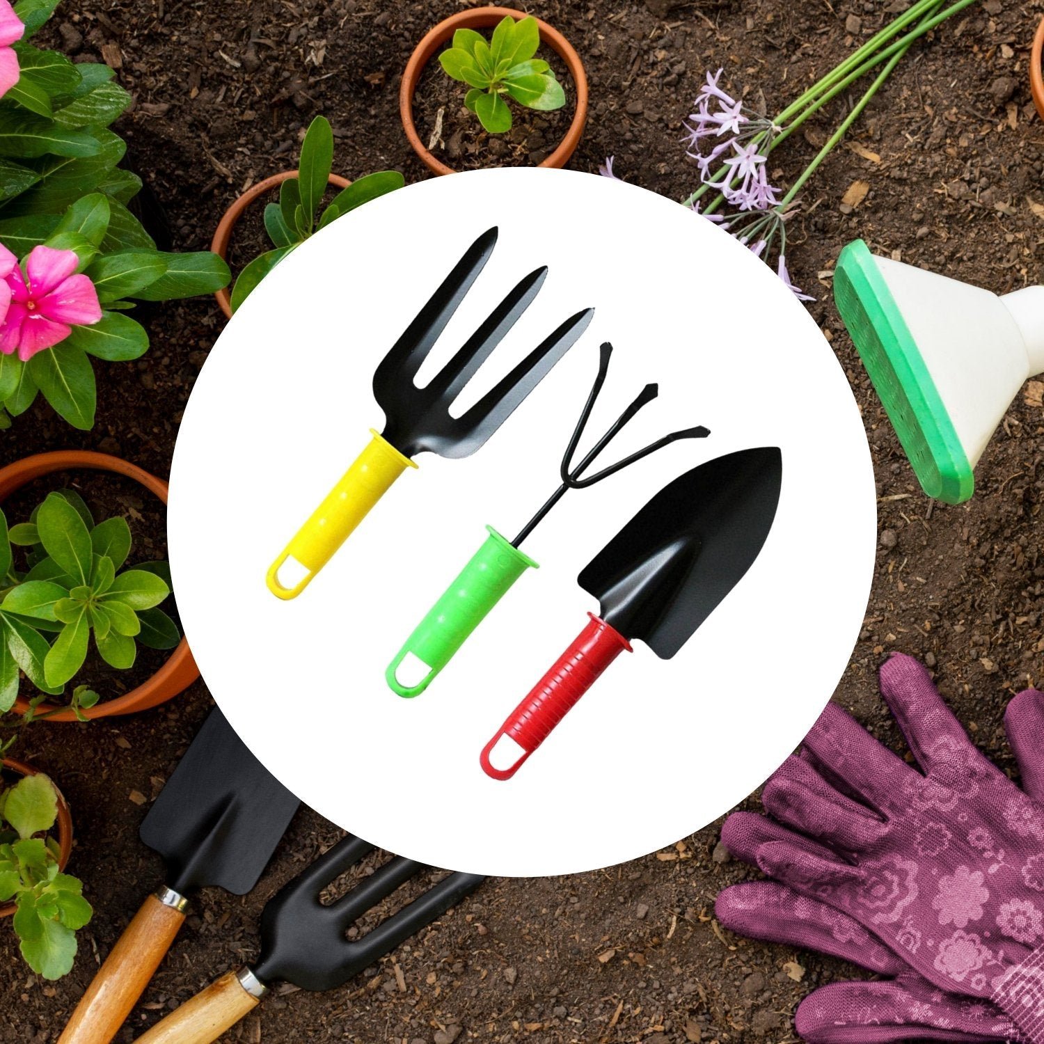 Garden Tool Set – 3 Pcs for Home Gardening | ToolMate Pro