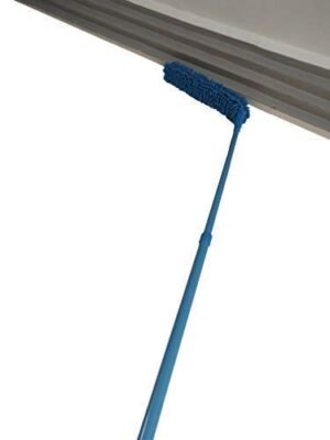 Microfiber Fan Duster – Flexible, Extendable for Easy Cleaning | Velvet Wipe