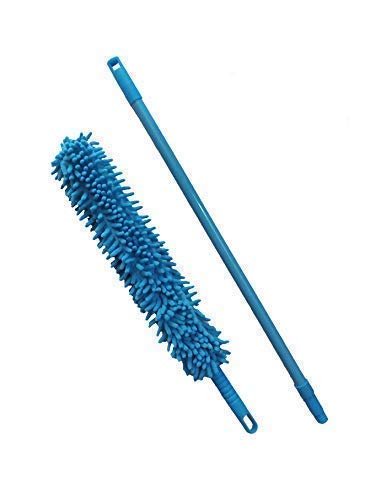 Microfiber Fan Duster – Flexible, Extendable for Easy Cleaning | Velvet Wipe