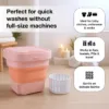 Portable Washing Machine – Foldable Mini Washer | Velvet Wipe