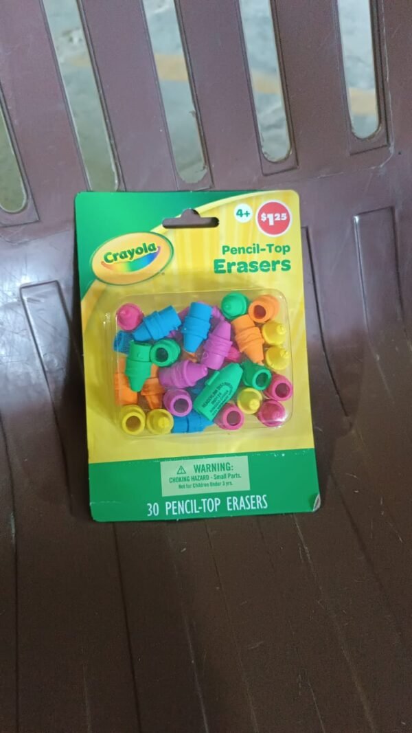 Pencil Top Erasers – Colorful Rubber for Kids' School | Writezo