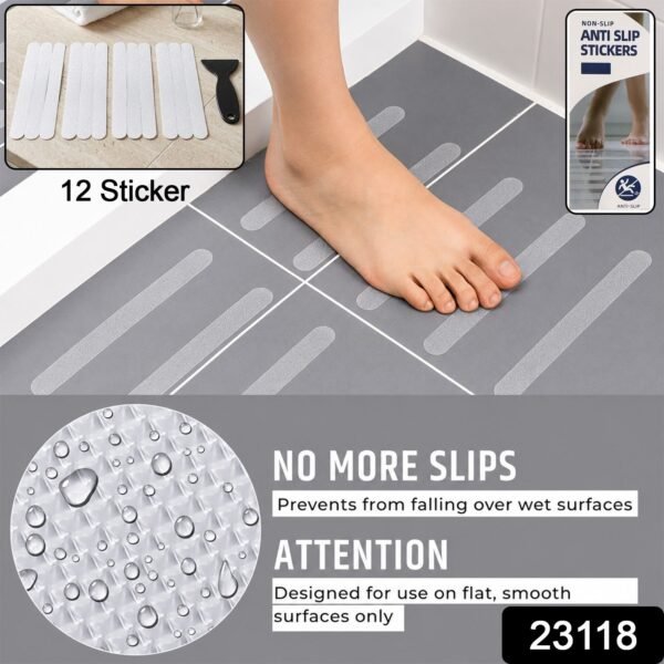 Anti Slip Bath Strips – Safe Bathing with Invisible Grip
