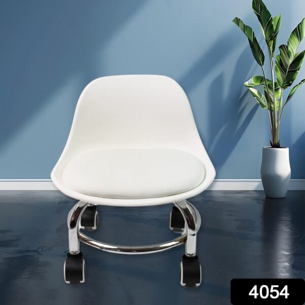 Rolling Stool with Wheels – Low Height & Ergonomic | Indo Glow