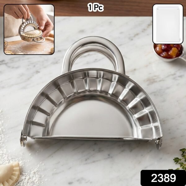 Stainless Steel Dumpling & Gujiya Maker – Durable & Easy to Use