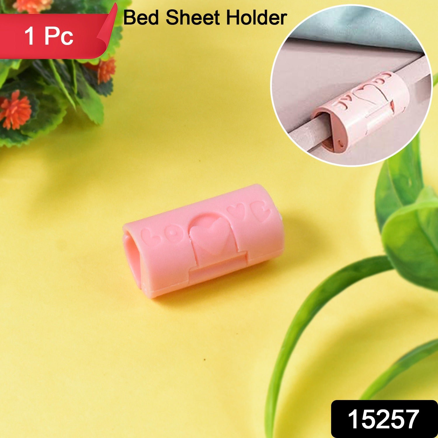 Elastic Bed Sheet Clips – Non-Slip Plastic Quilt Holders