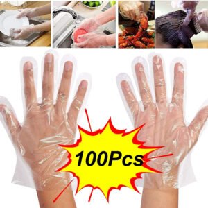 Disposable Clear Gloves – Powder-Free, Latex-Free | Grow Wear