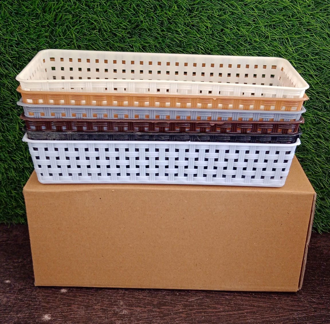 Desk Organizer Tray – 6-Piece Multipurpose Storage | VoltDesk