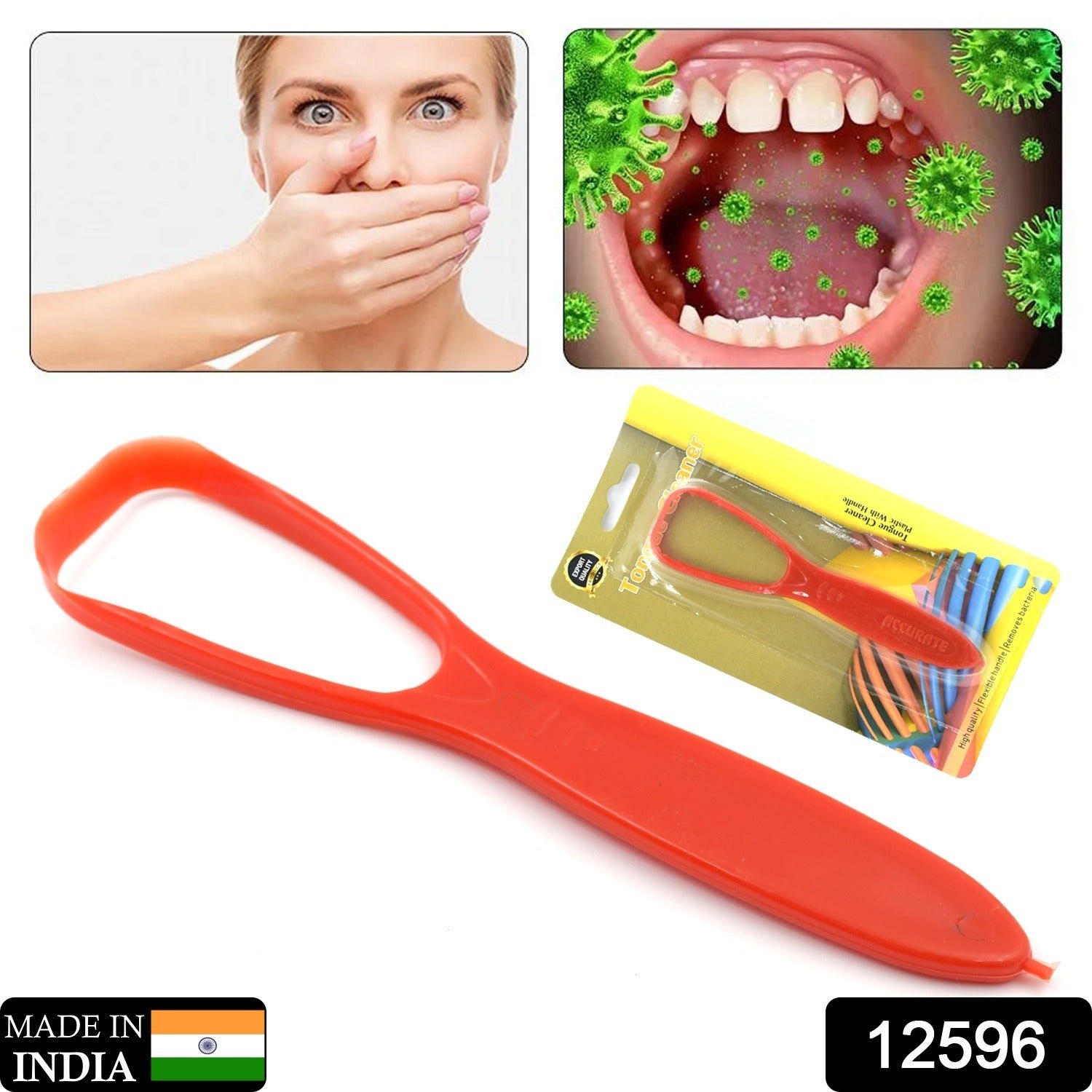 Plastic Tongue Cleaner – Fresh Breath & Oral Hygiene | MintGuard