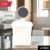 Wall Mounted Toothbrush Holder – No-Drill Space Saving Bathroom Organizer