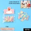 Alphabet Letter Beads – Durable DIY Craft & Jewelry Kit
