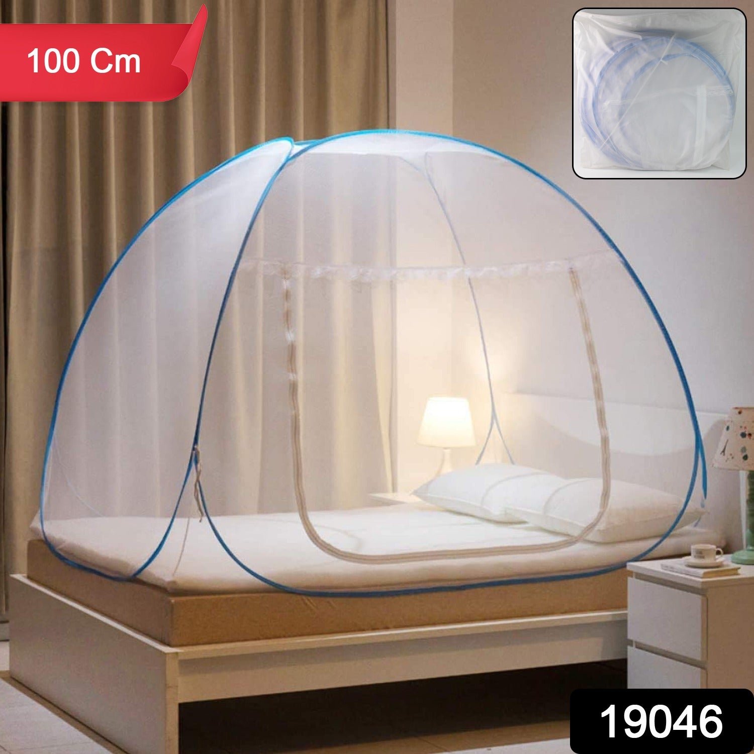 Polyester Foldable Mosquito Net Tent – Easy Setup & Portable Protection