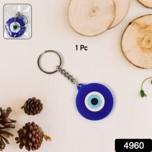 Evil Eye Silicone Keychain – Good Luck Charm | RaceVault