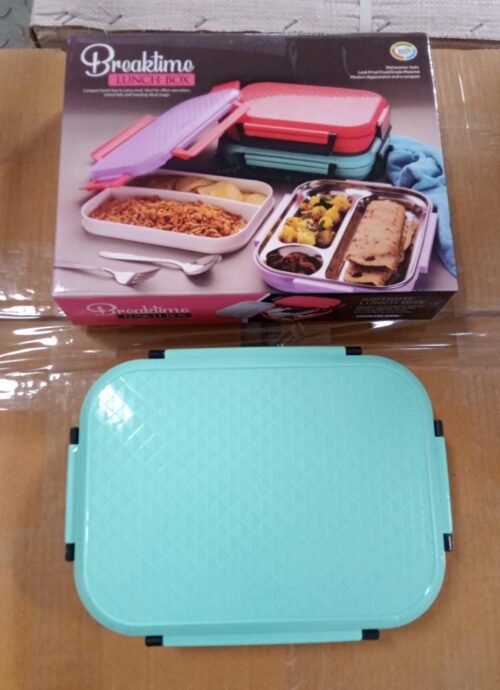 Steel Lunch Box – Multi-Compartment Tiffin for Office & School | Lunchie Bunchie