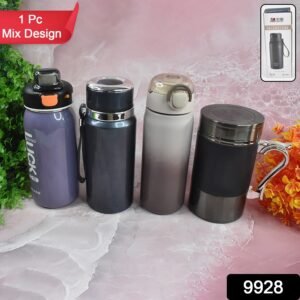 Stainless Steel Water Bottle 600ML – Leak-Proof & Reusable