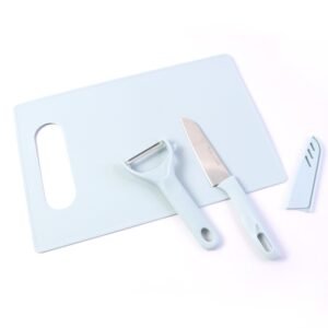 Kitchen Knife Set – 3 in 1 Knife, Chopping Board & Peeler