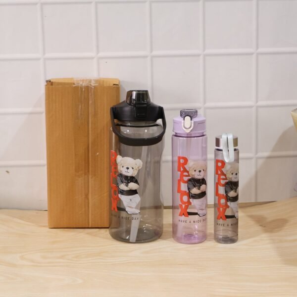 Kids Water Bottle Set – BPA-Free, Leak-Proof for School & Sports