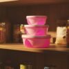 Plastic Storage Containers Set of 3 – Durable & Airtight Kitchen Boxes