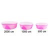 Plastic Storage Containers Set of 3 – Durable & Airtight Kitchen Boxes