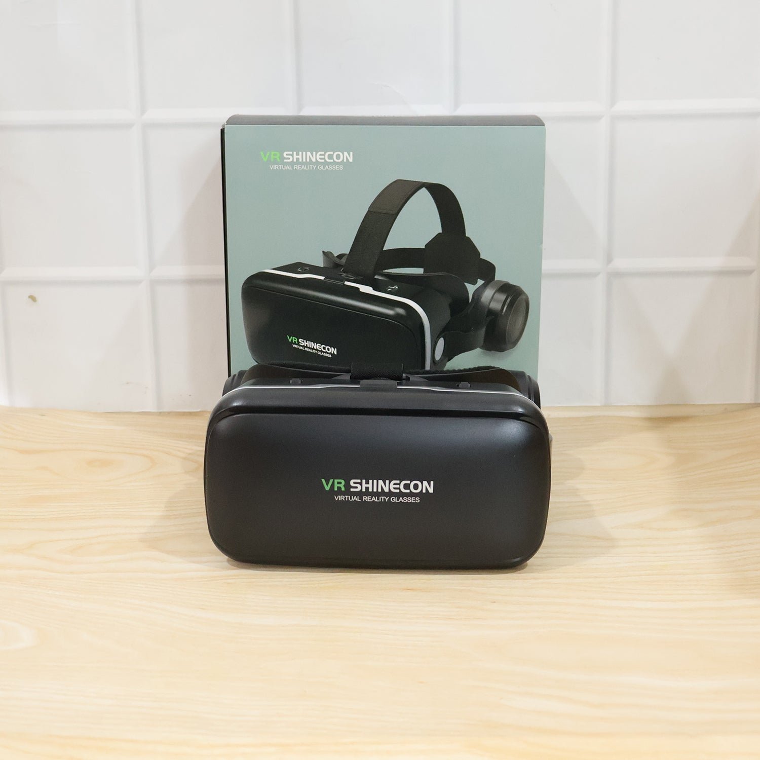 VR Headset – Immersive 3D Experience with Headphones | Fitnos