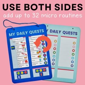 Magnetic Routine Board – Engaging Habit Tracker for Kids