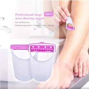 Disposable Body Razors for Women – Smooth Skin Pack of 6