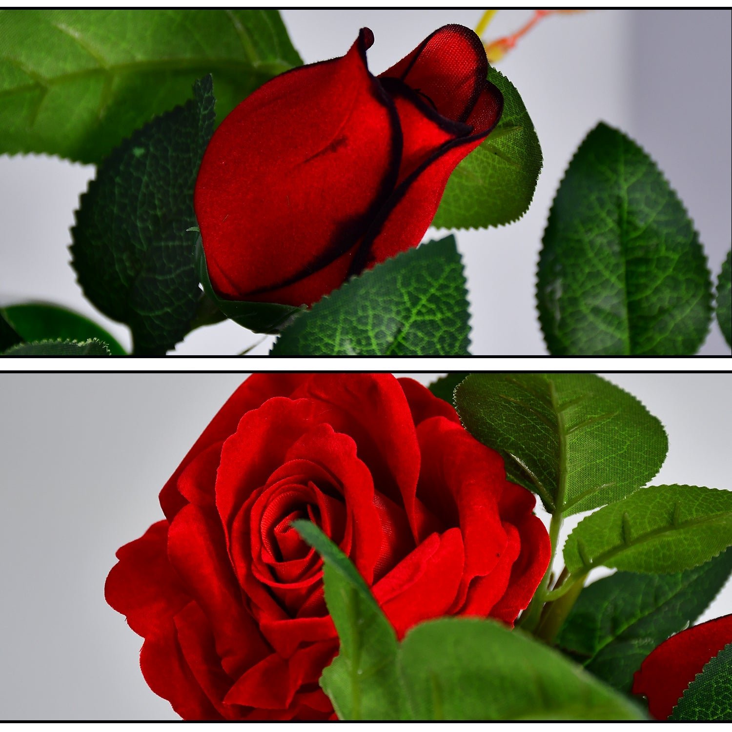 Artificial Rose Plant – Realistic Decor with Pot | VoltDesk