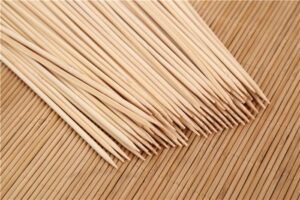 Bamboo Skewers – 25 cm Natural Wood Grill Sticks | ChefAura