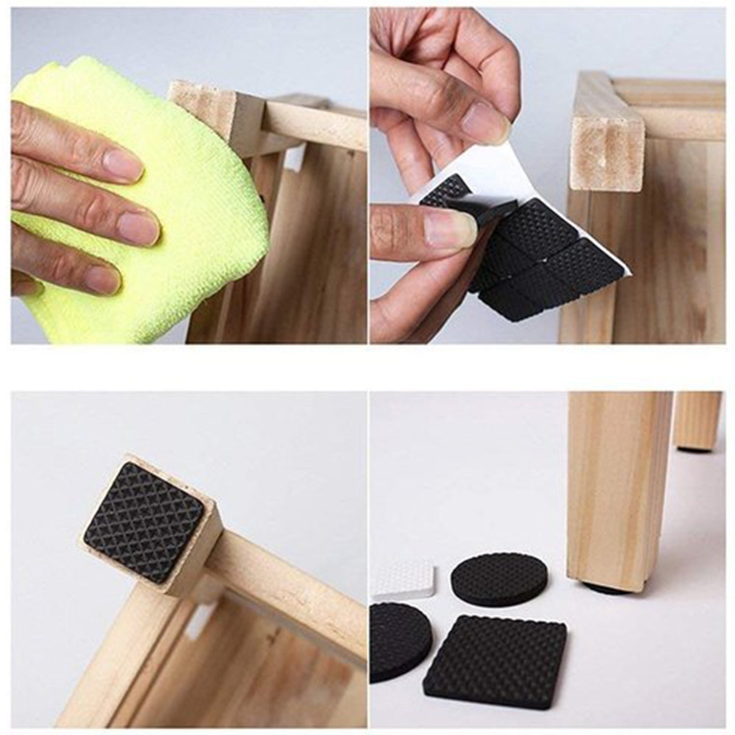 Furniture Protection Pads – Anti-Slip Felt Floor Protectors | Storenzo