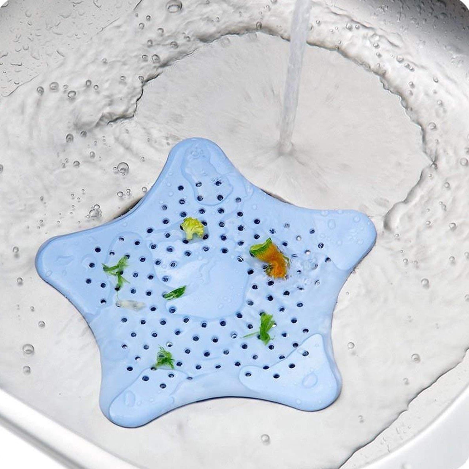Sink Strainer – Star Design Hair Catcher for Drains | ShineCrest
