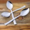 Dining Spoons Set of 3 – Rust-Resistant with Comfortable Grip