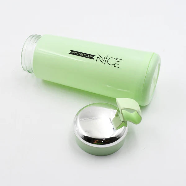 Glass Water Bottle 400ml – Leakproof, Thermal & BPA-Free