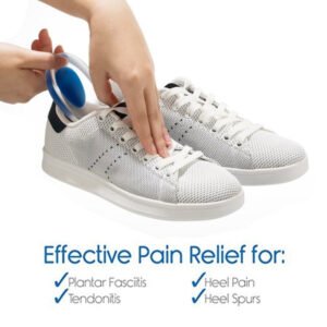 Gel Heel Cups – Silicone Pads for Heel Pain Relief | Velvet Wellness