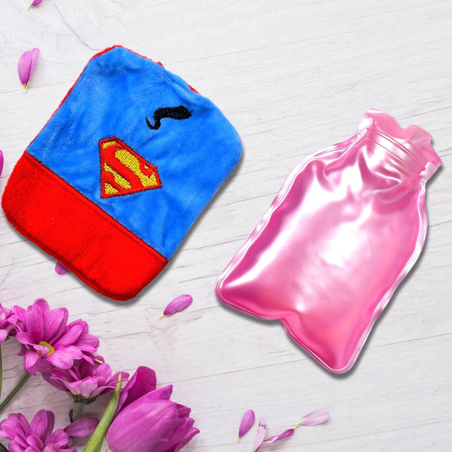 Hot Water Bag for Pain Relief – Soft Cover | Velvet Wellness