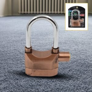 Security Alarm Lock – Waterproof Anti-Theft Padlock | AutoSafeo