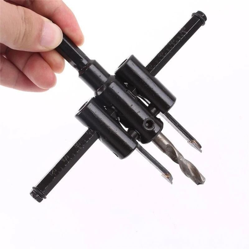 Adjustable Circle Hole Saw – Versatile 30-120mm Cuts | BoltForce